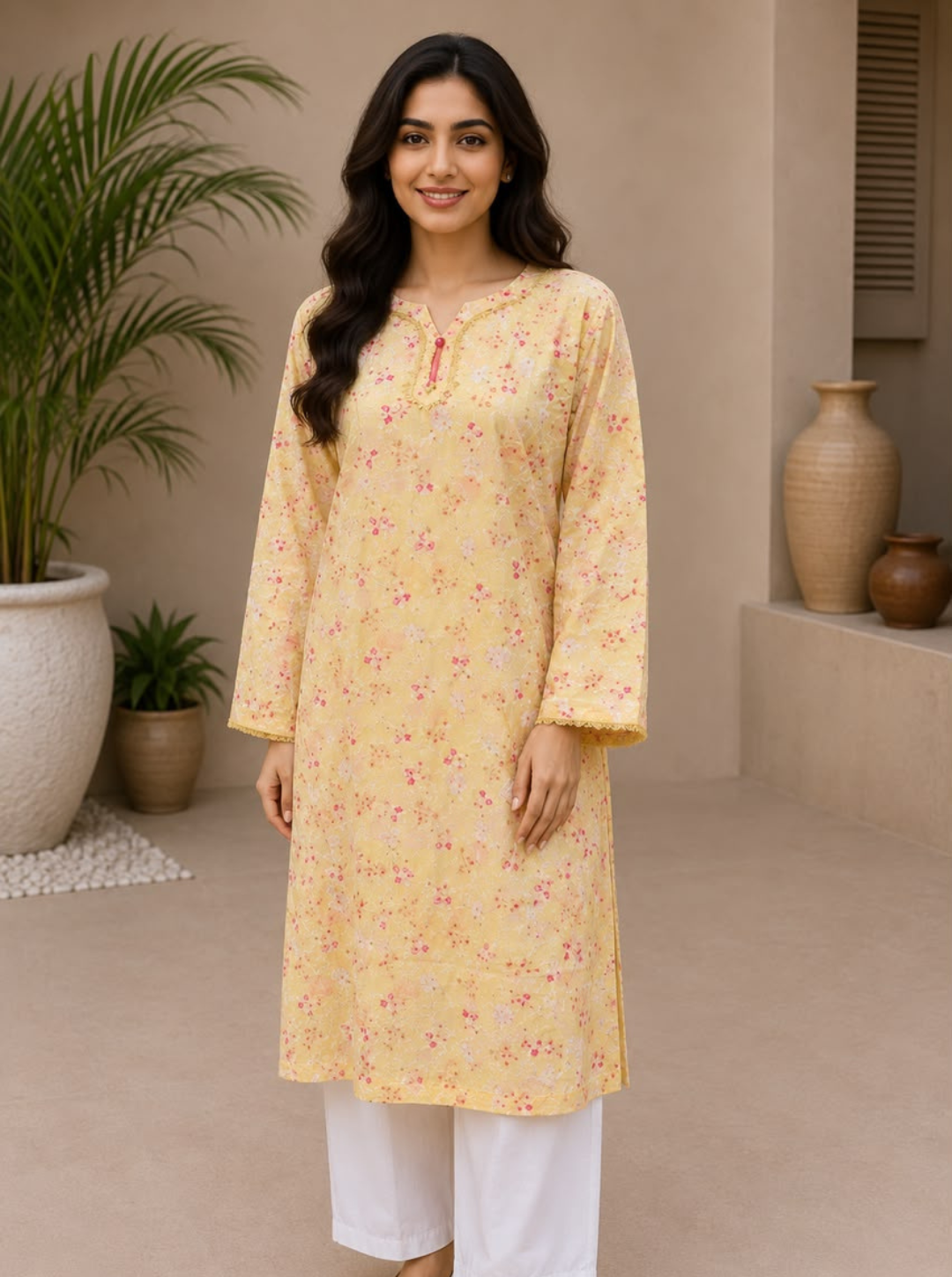 Printed Chikankari 2-Piece,