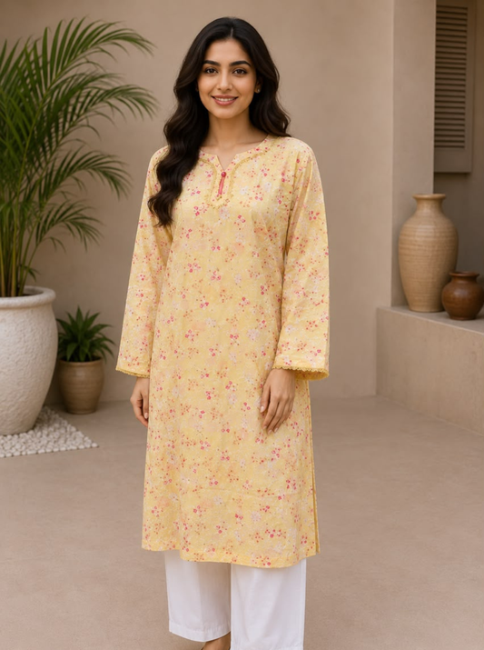 Printed Chikankari 2-Piece,