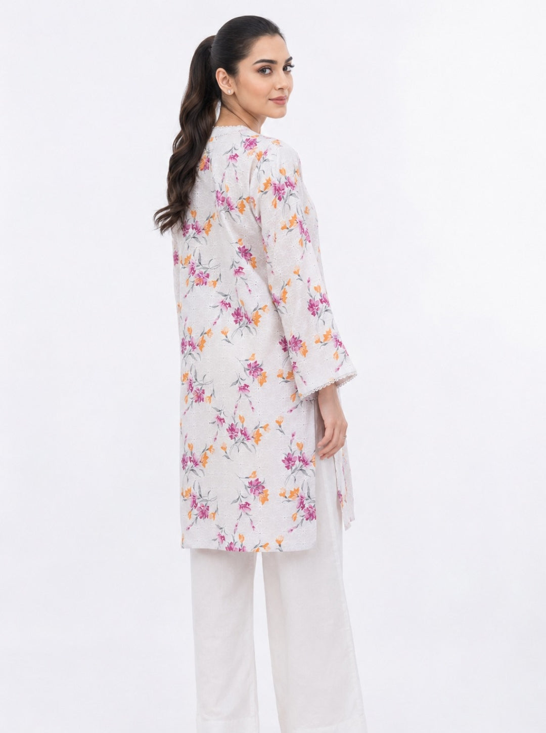 Chikankari Floral 2-Piece