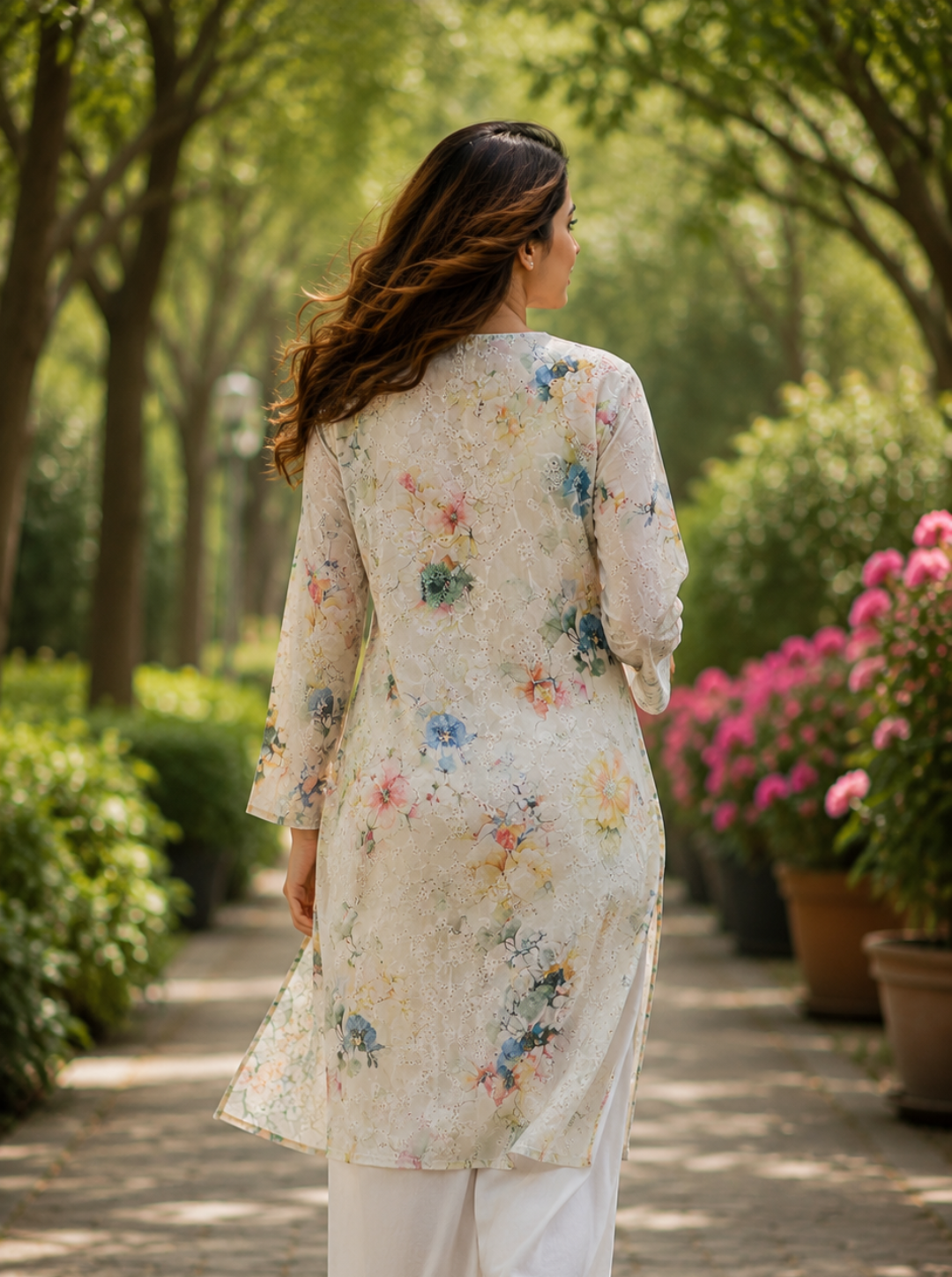 Printed Floral 2-Piece