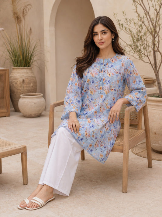 Floral Printed Lawn