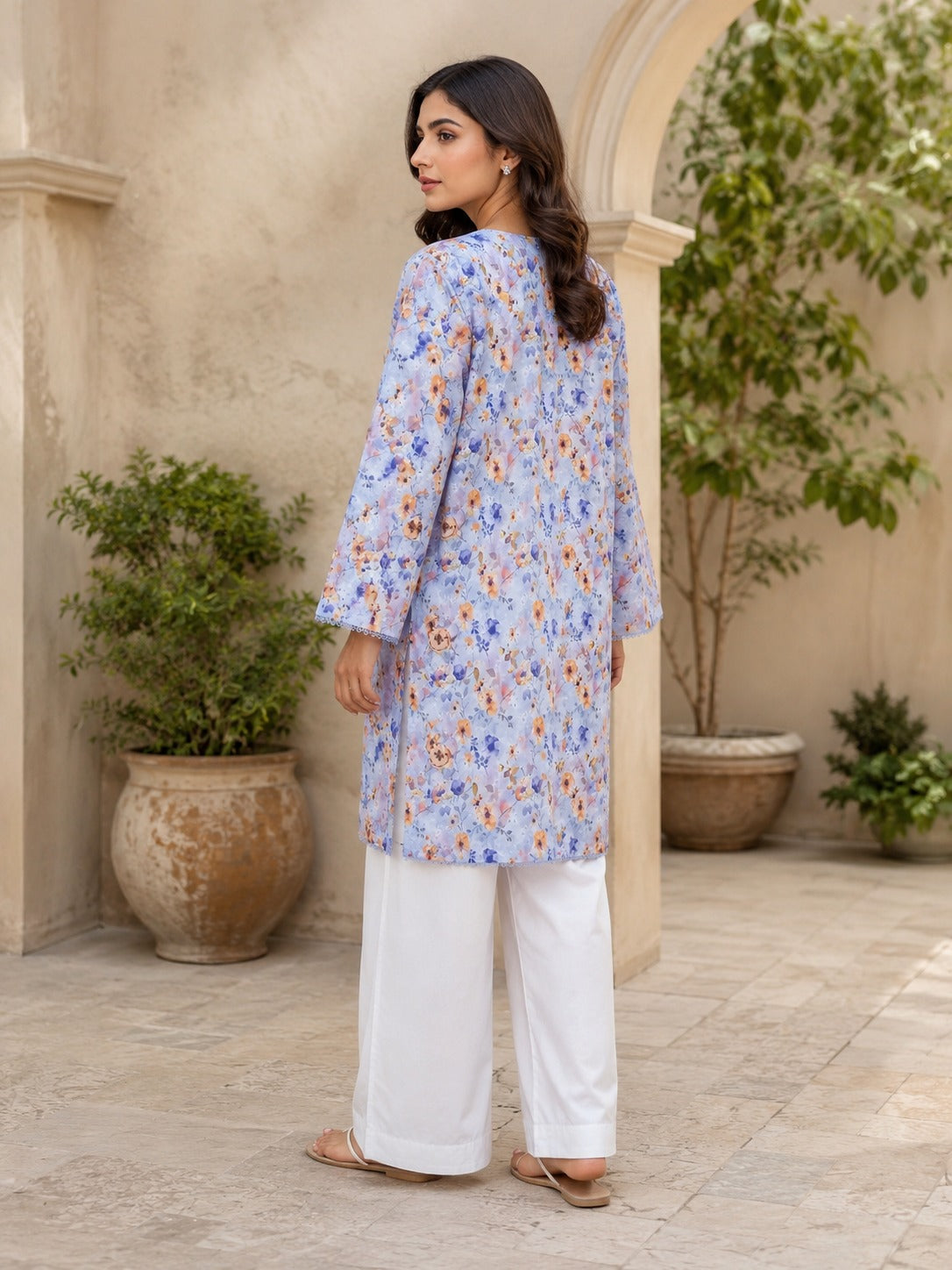 Floral Printed Lawn