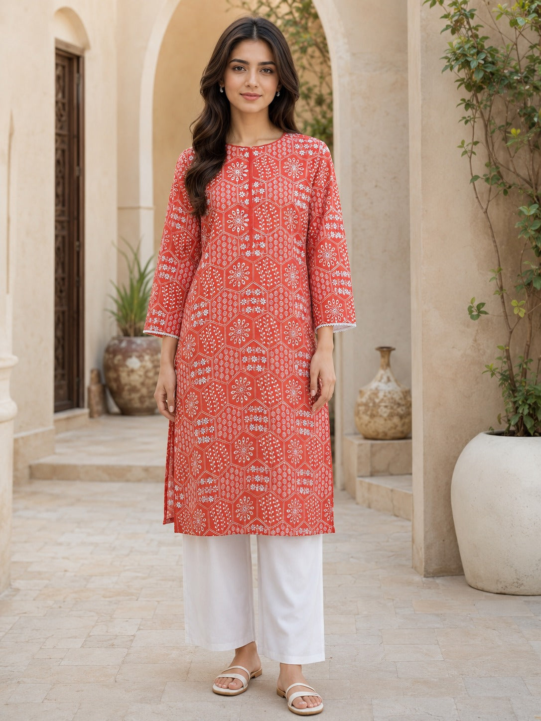 Bloom Chicken Kari Kurta
