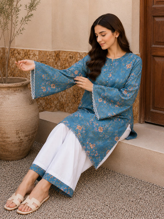 Printed Floral Kurta